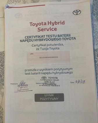 Toyota Corolla cena 93900 przebieg: 43500, rok produkcji 2019 z Oświęcim małe 742
